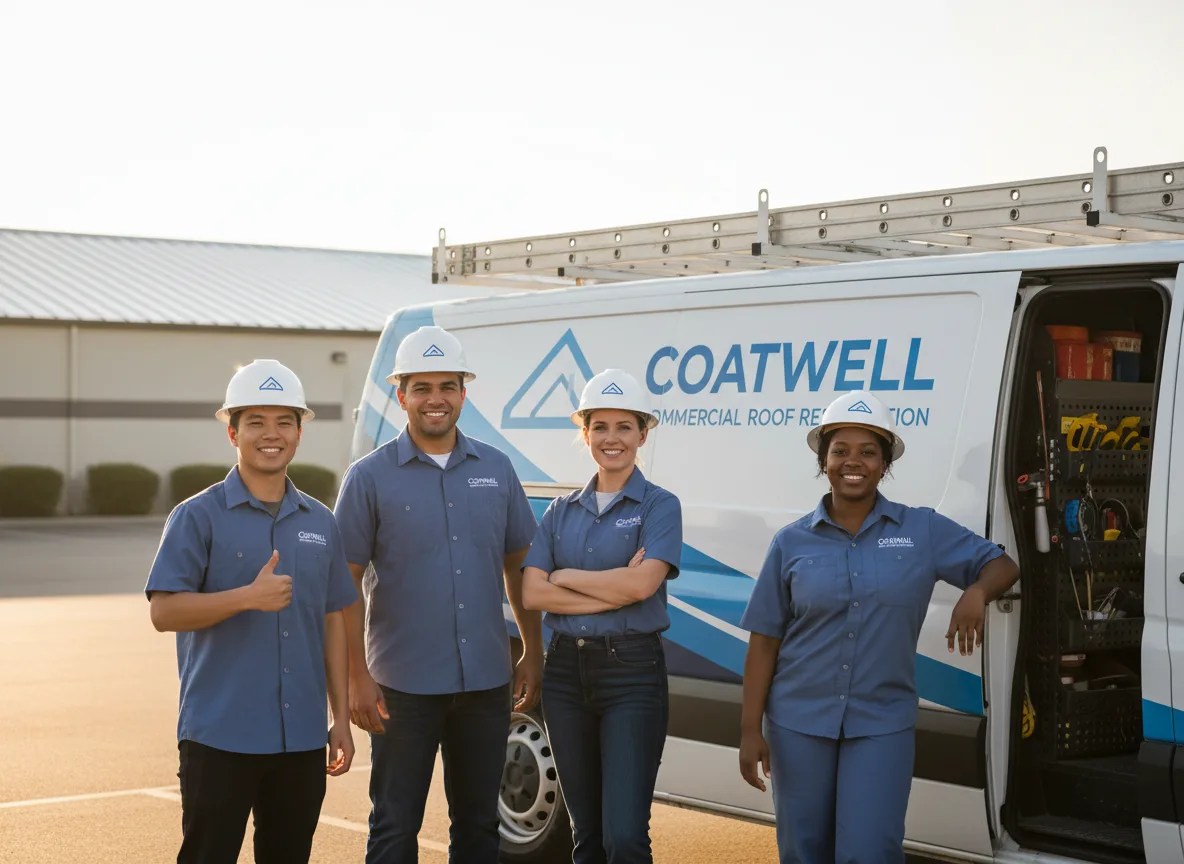 Commercial roof coating company in Norwalk, OH